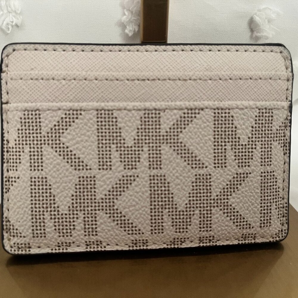 Michael Kors MK Logo Card Holder